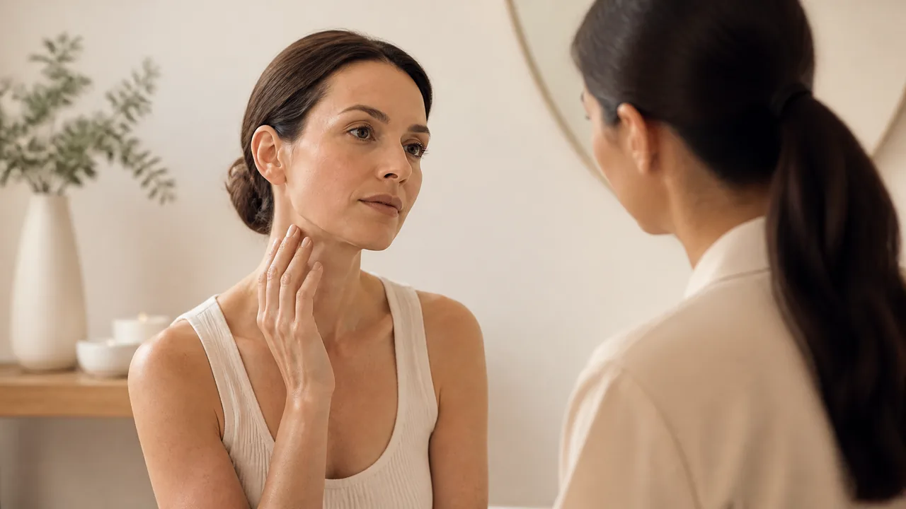 Consulta editorial sobre hilos tensores y firmeza facial.